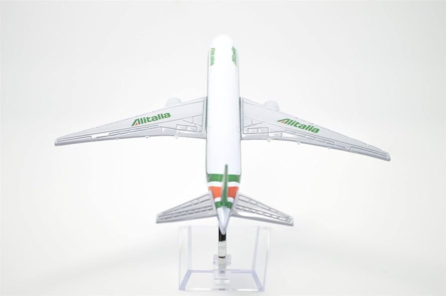 SKYMARKS 1/200 B777-200 Alitaliaアリタリア航空 Daron Skymarks Alitalia 777-200 Airplane Model with Gear